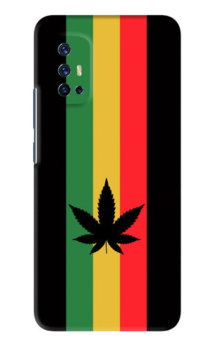 Weed Flag Vivo V17 Back Skin Wrap