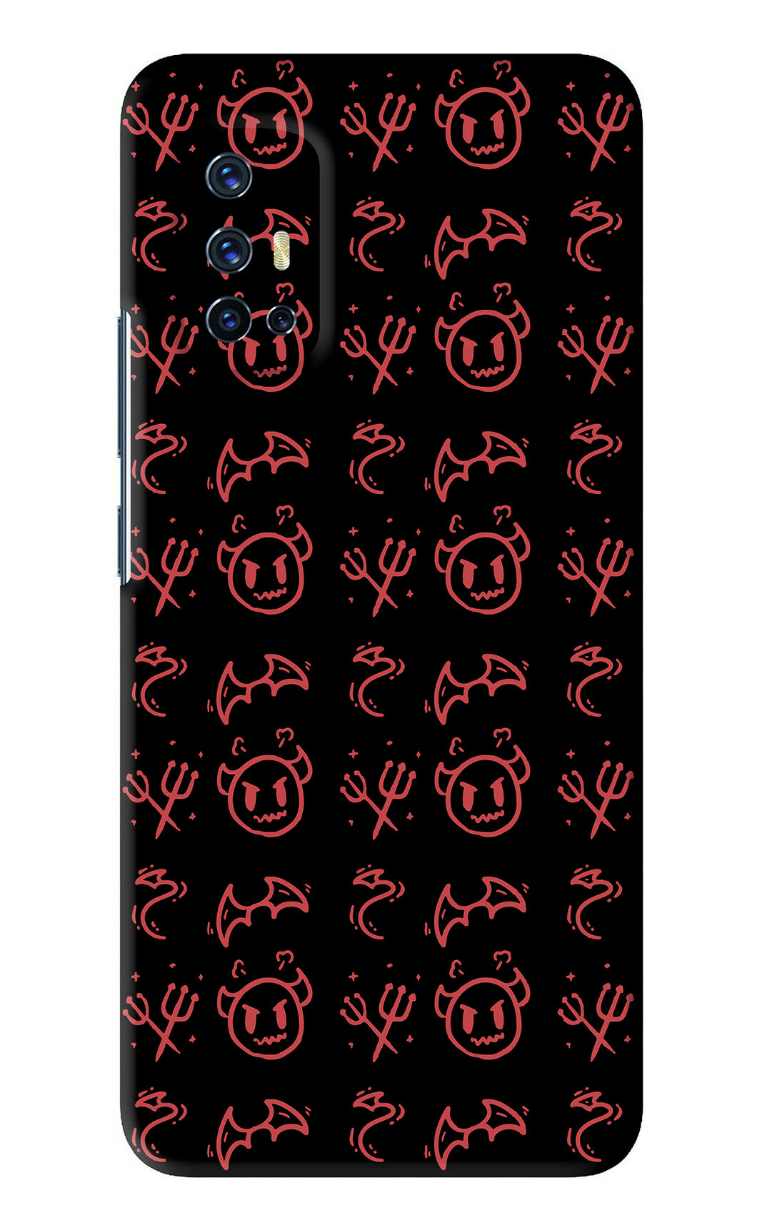 Devil Vivo V17 Back Skin Wrap