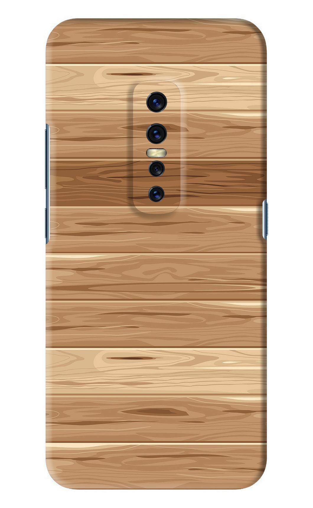 Wooden Vector Vivo V17 Pro Back Skin Wrap