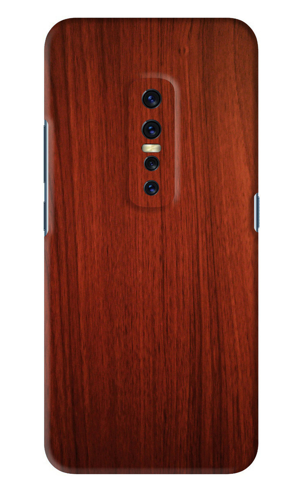 Wooden Plain Pattern Vivo V17 Pro Back Skin Wrap