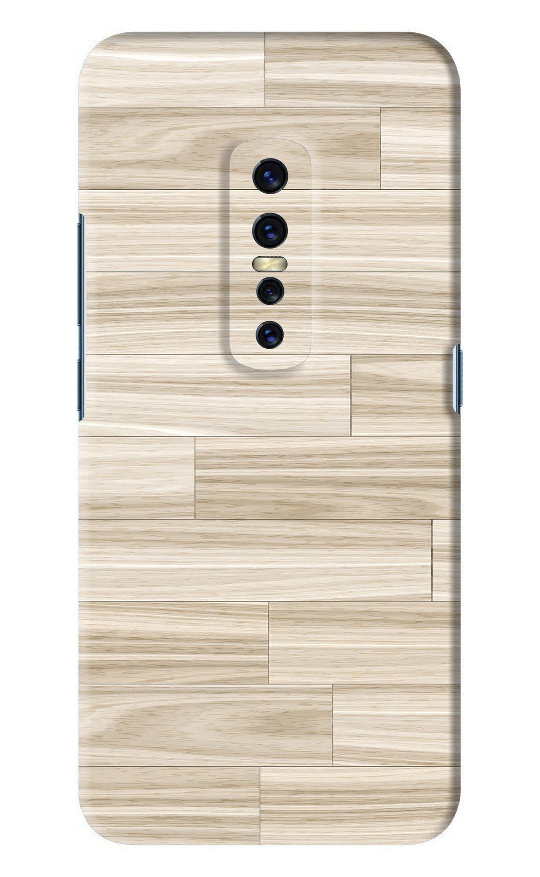 Wooden Art Texture Vivo V17 Pro Back Skin Wrap