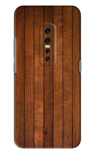 Wooden Artwork Bands Vivo V17 Pro Back Skin Wrap