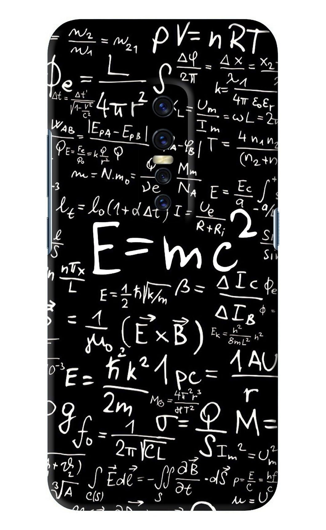 Physics Albert Einstein Formula Vivo V17 Pro Back Skin Wrap