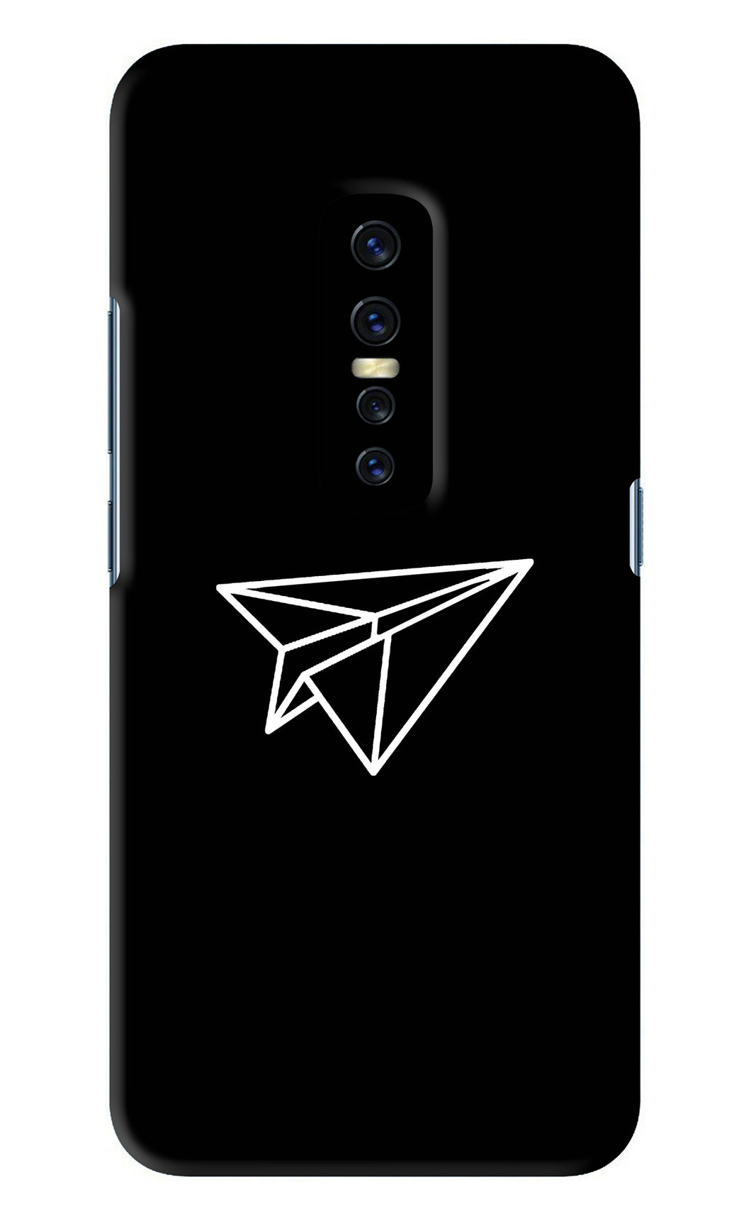 Paper Plane White Vivo V17 Pro Back Skin Wrap