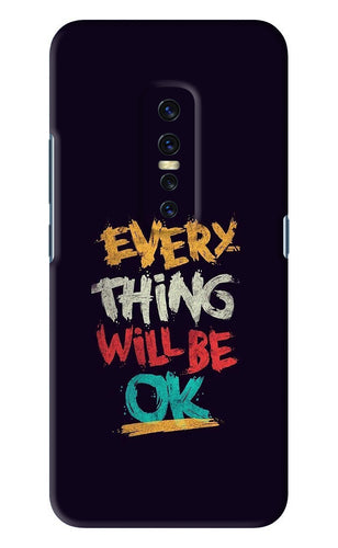 Everything Will Be Ok Vivo V17 Pro Back Skin Wrap