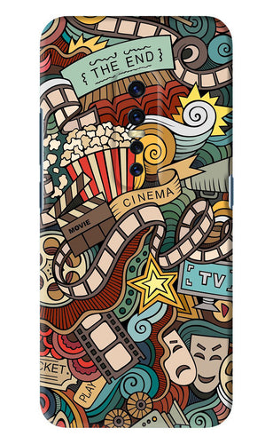 Cinema Abstract Vivo V17 Pro Back Skin Wrap