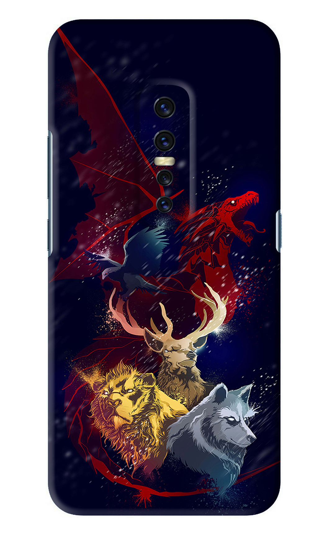 Game Of Thrones Vivo V17 Pro Back Skin Wrap