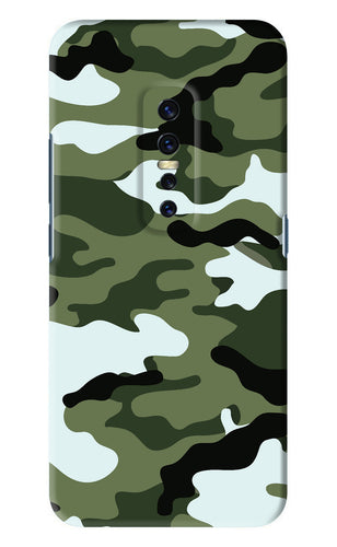 Camouflage 1 Vivo V17 Pro Back Skin Wrap