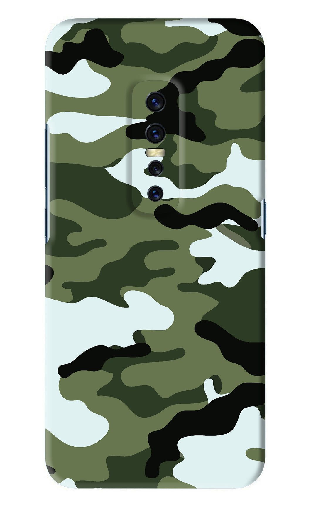 Camouflage 1 Vivo V17 Pro Back Skin Wrap
