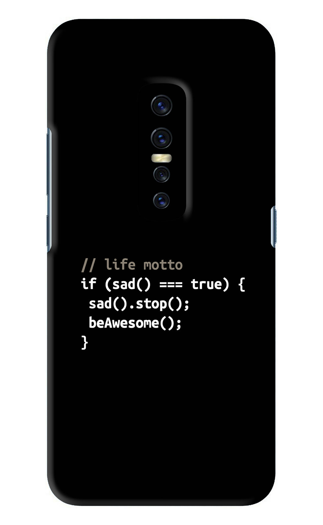 Life Motto Code Vivo V17 Pro Back Skin Wrap