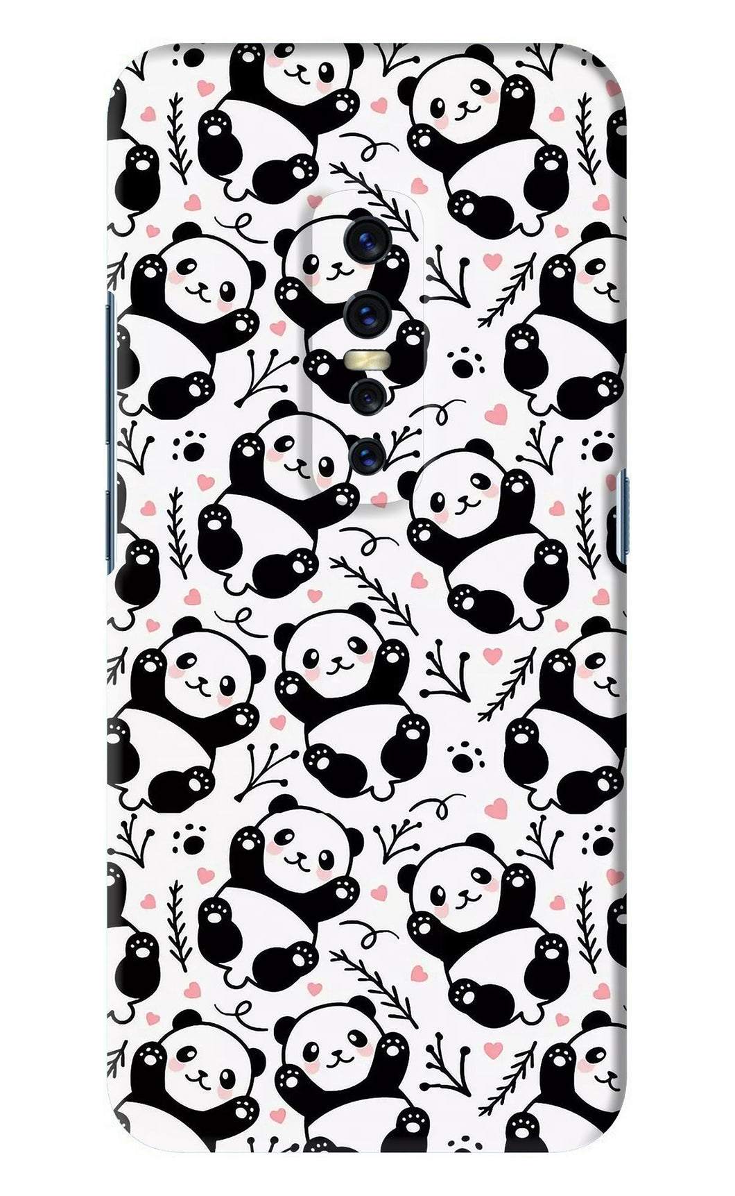 Cute Panda Vivo V17 Pro Back Skin Wrap
