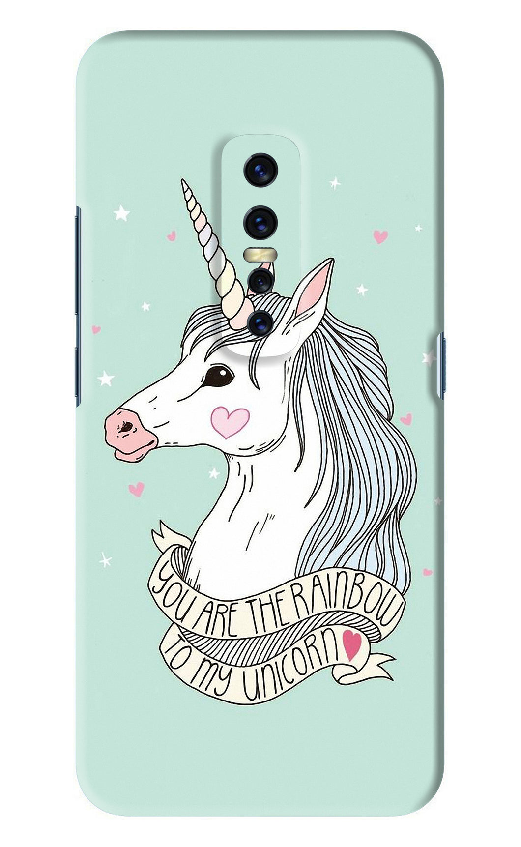 Unicorn Wallpaper Vivo V17 Pro Back Skin Wrap