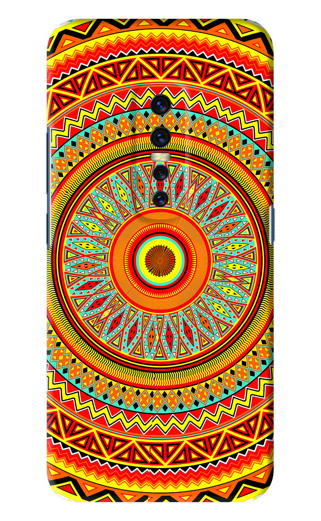 Mandala Pattern Vivo V17 Pro Back Skin Wrap