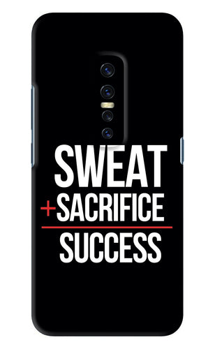 Sweat Sacrifice Success Vivo V17 Pro Back Skin Wrap