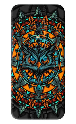 Angry Owl Art Vivo V17 Pro Back Skin Wrap