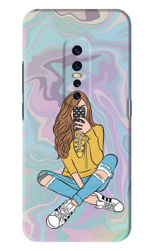 Selfie Girl Vivo V17 Pro Back Skin Wrap