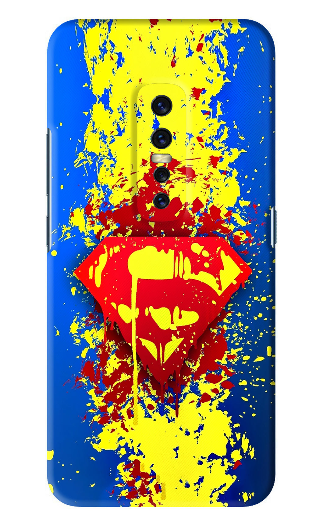 Superman logo Vivo V17 Pro Back Skin Wrap