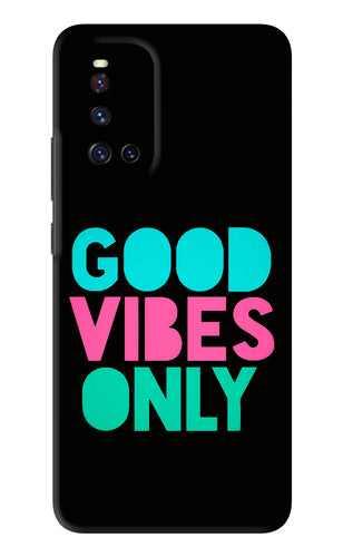 Quote Good Vibes Only Vivo V19 Back Skin Wrap