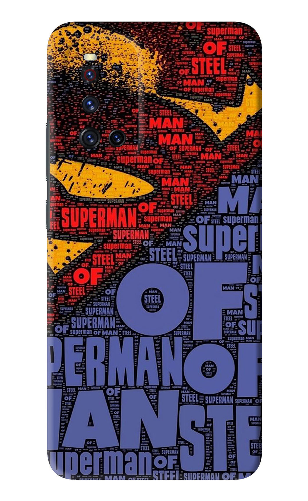 Superman Vivo V19 Back Skin Wrap