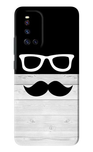 Mustache Vivo V19 Back Skin Wrap