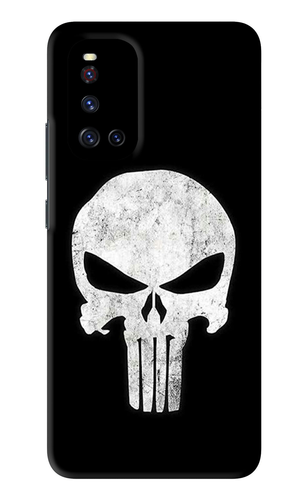 Punisher Skull Vivo V19 Back Skin Wrap