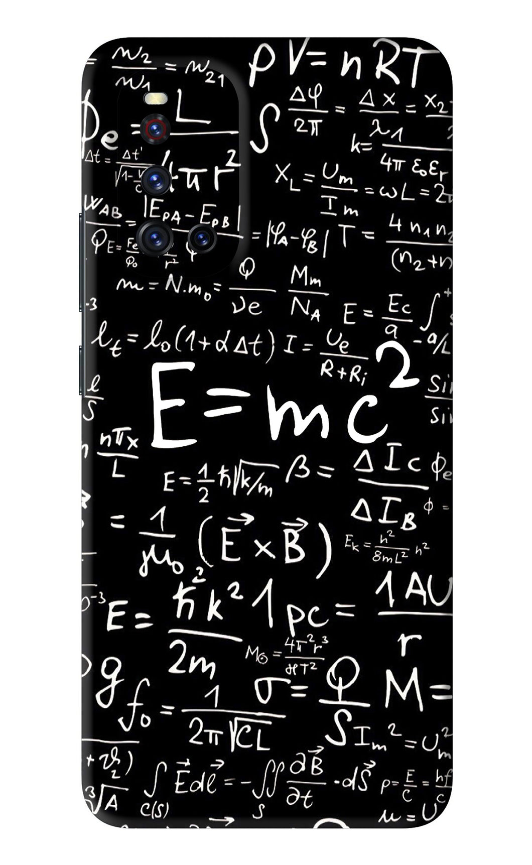 Physics Albert Einstein Formula Vivo V19 Back Skin Wrap