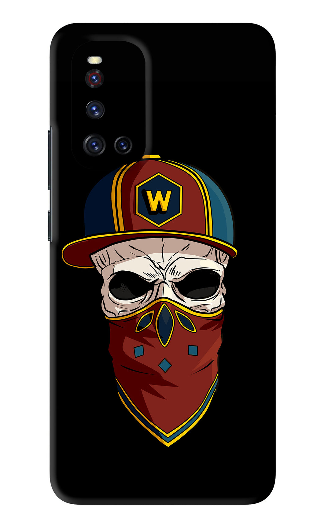 Skull Vivo V19 Back Skin Wrap