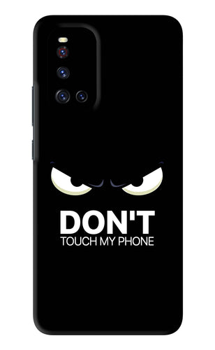 Don'T Touch My Phone Vivo V19 Back Skin Wrap