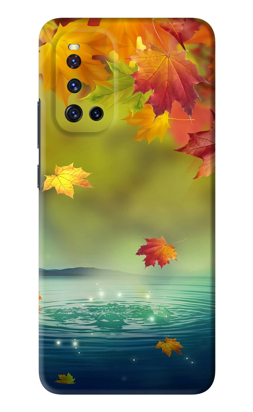 Flowers 1 Vivo V19 Back Skin Wrap