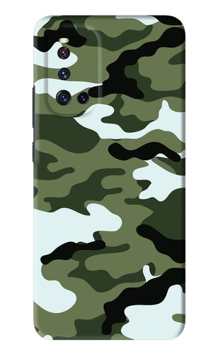 Camouflage 1 Vivo V19 Back Skin Wrap
