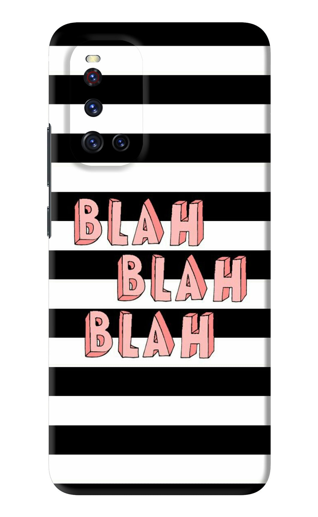 Blah Blah Blah Vivo V19 Back Skin Wrap