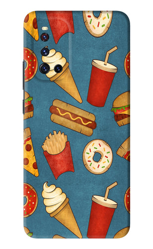 Foodie Vivo V19 Back Skin Wrap