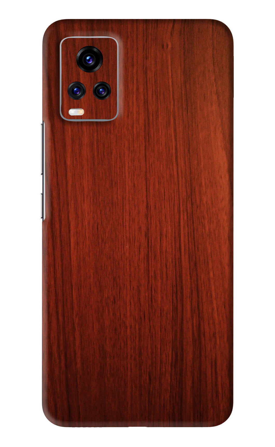 Wooden Plain Pattern Vivo V20 Pro Back Skin Wrap