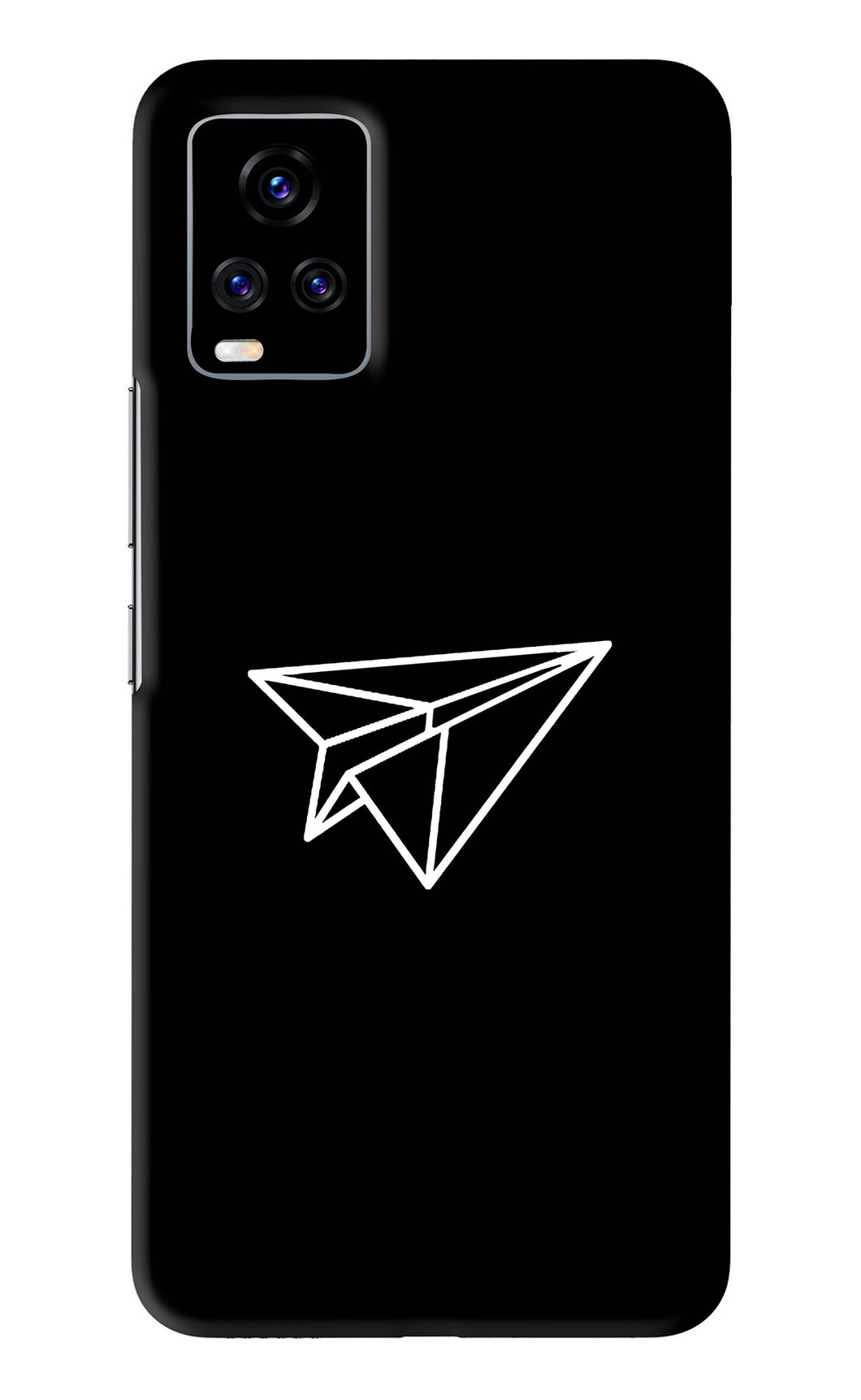 Paper Plane White Vivo V20 Pro Back Skin Wrap