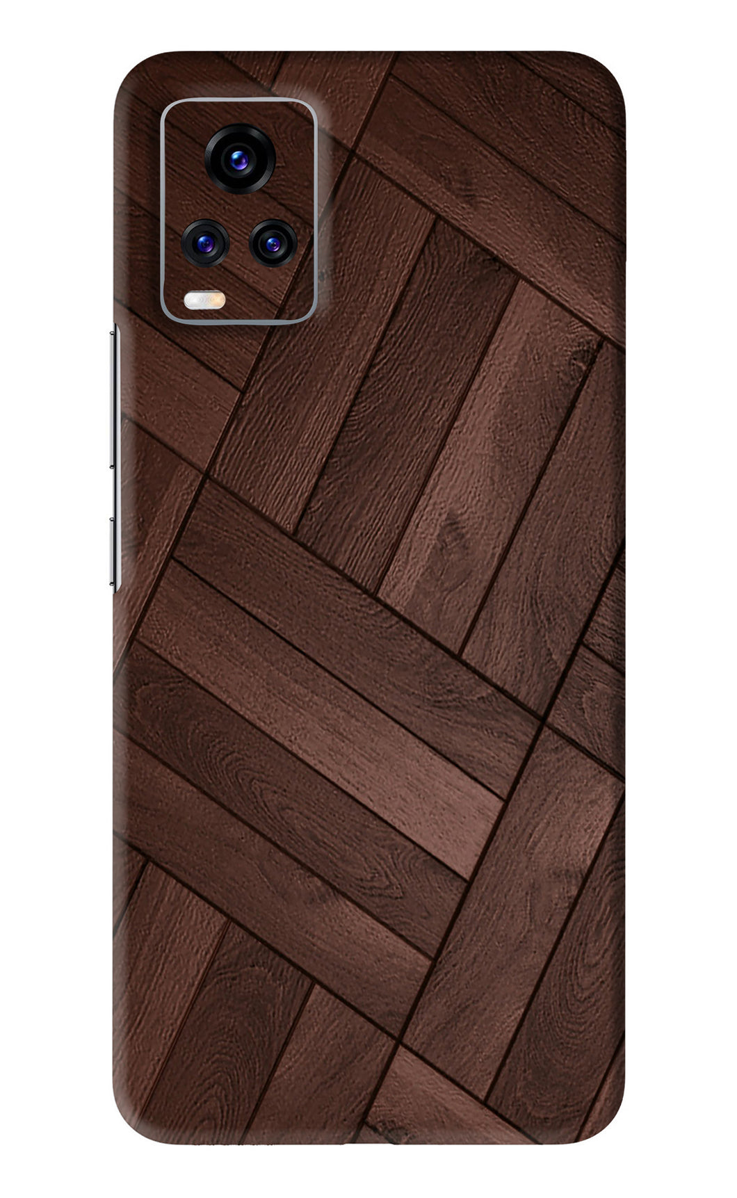 Wooden Texture Design Vivo V20 Pro Back Skin Wrap