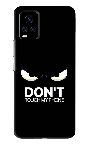 Don'T Touch My Phone Vivo V20 Pro Back Skin Wrap