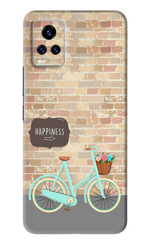 Happiness Artwork Vivo V20 Pro Back Skin Wrap