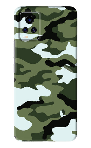 Camouflage 1 Vivo V20 Pro Back Skin Wrap