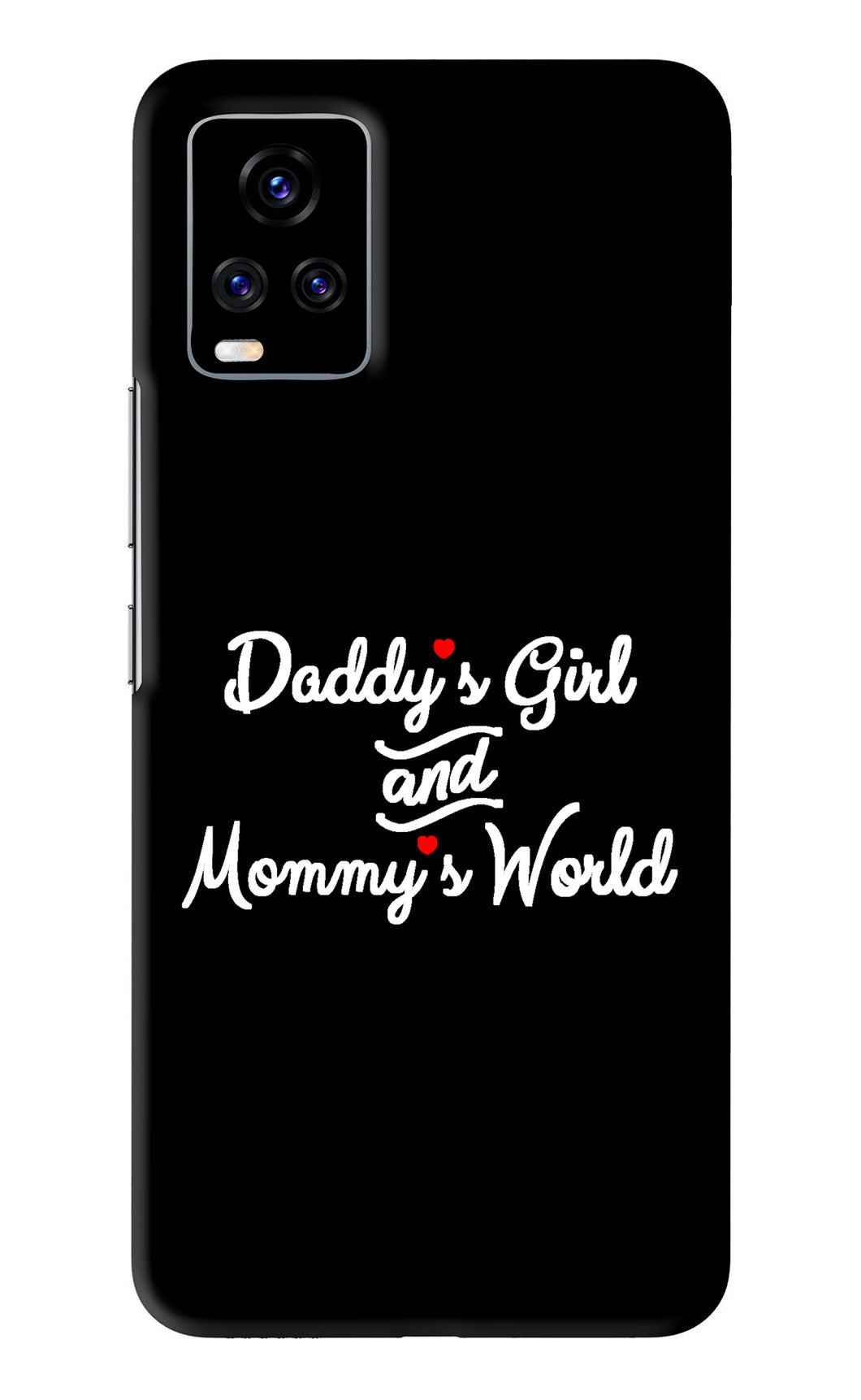 Daddy's Girl and Mommy's World Vivo V20 Pro Back Skin Wrap