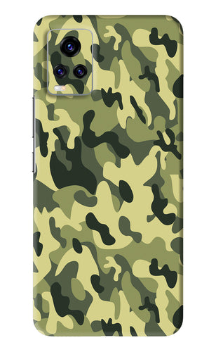 Camouflage Vivo V20 Pro Back Skin Wrap