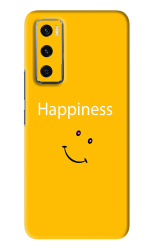 Happiness With Smiley Vivo V20 SE Back Skin Wrap