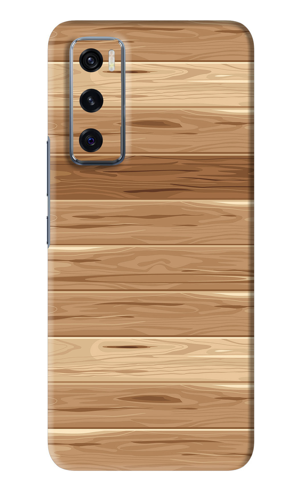 Wooden Vector Vivo V20 SE Back Skin Wrap