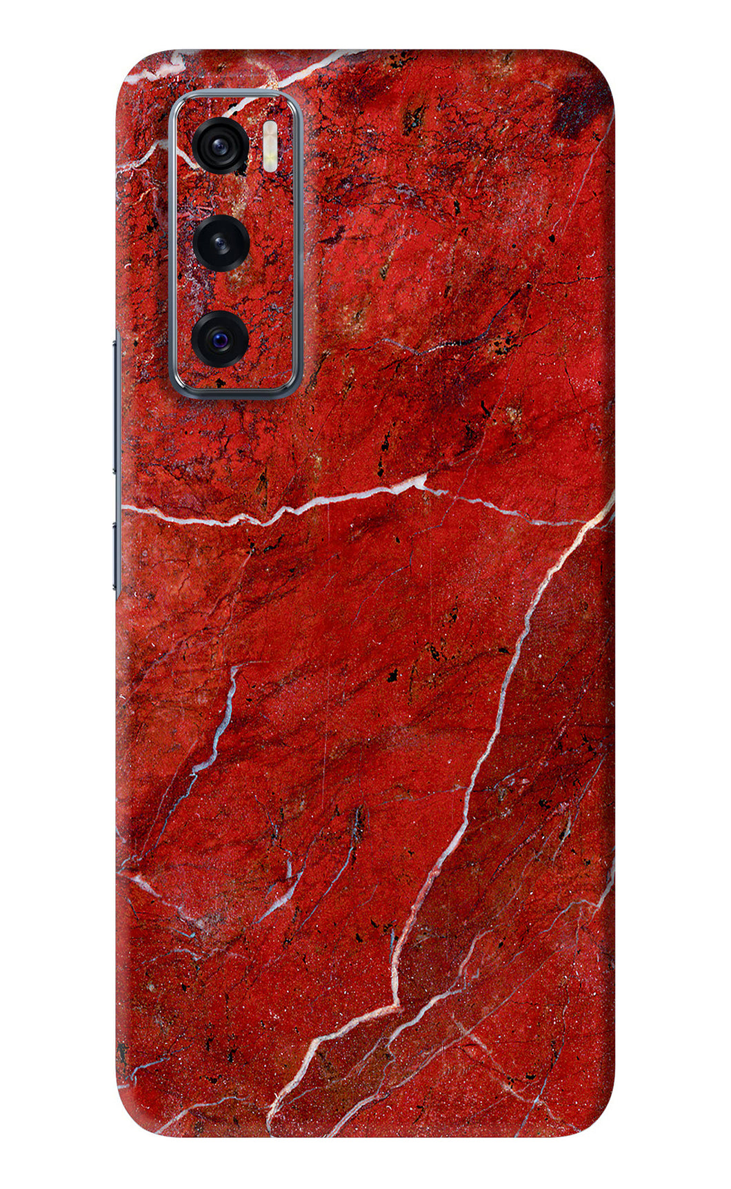 Red Marble Design Vivo V20 SE Back Skin Wrap