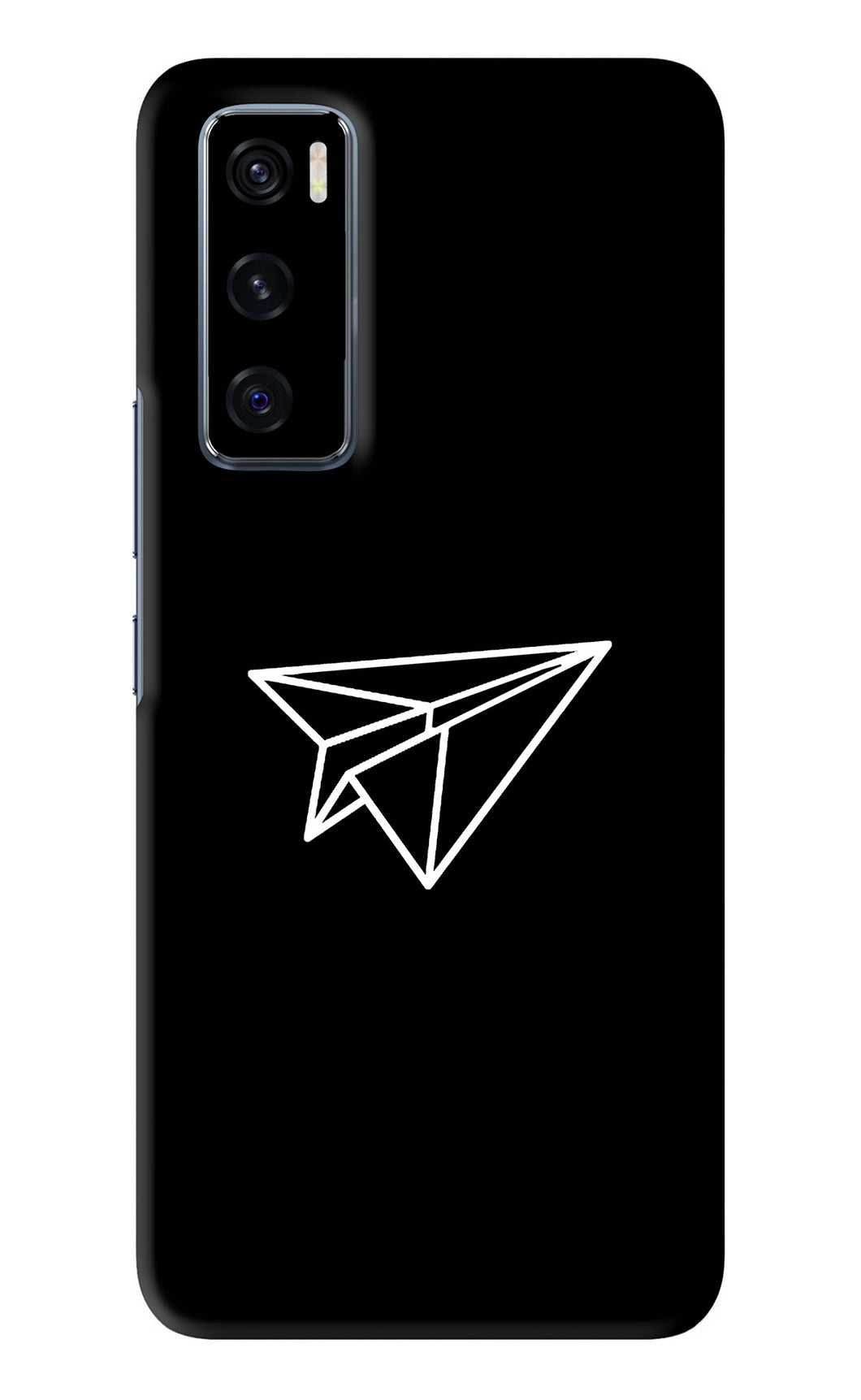 Paper Plane White Vivo V20 SE Back Skin Wrap