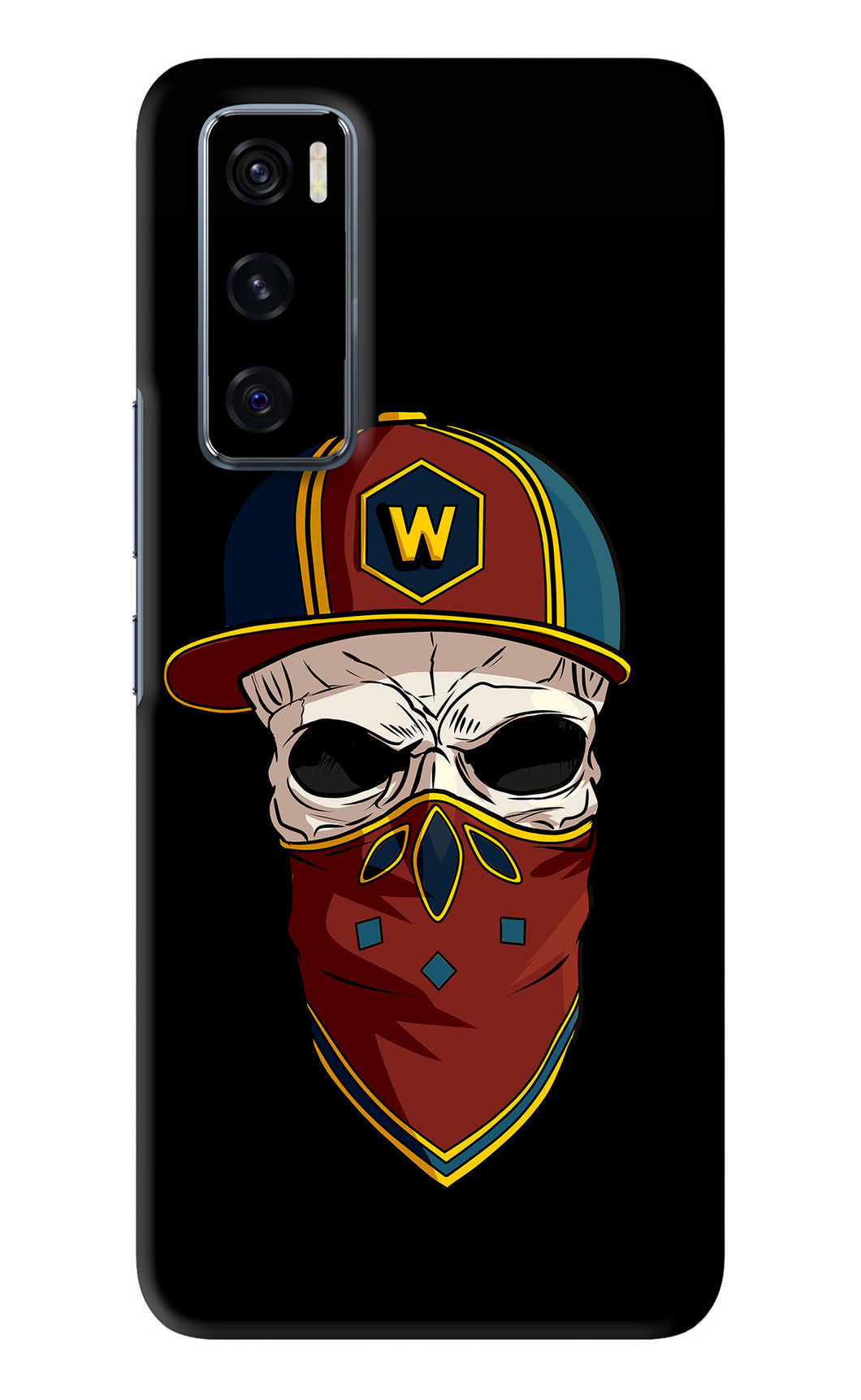 Skull Vivo V20 SE Back Skin Wrap