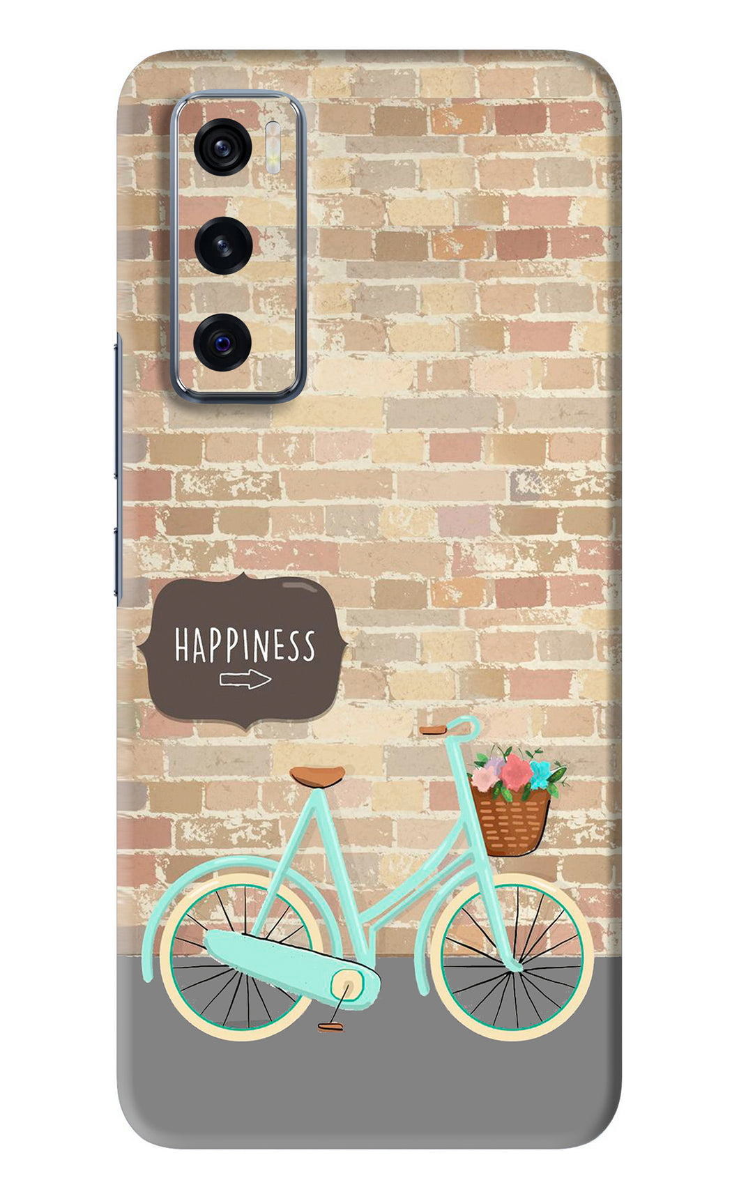 Happiness Artwork Vivo V20 SE Back Skin Wrap