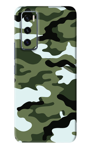 Camouflage 1 Vivo V20 SE Back Skin Wrap