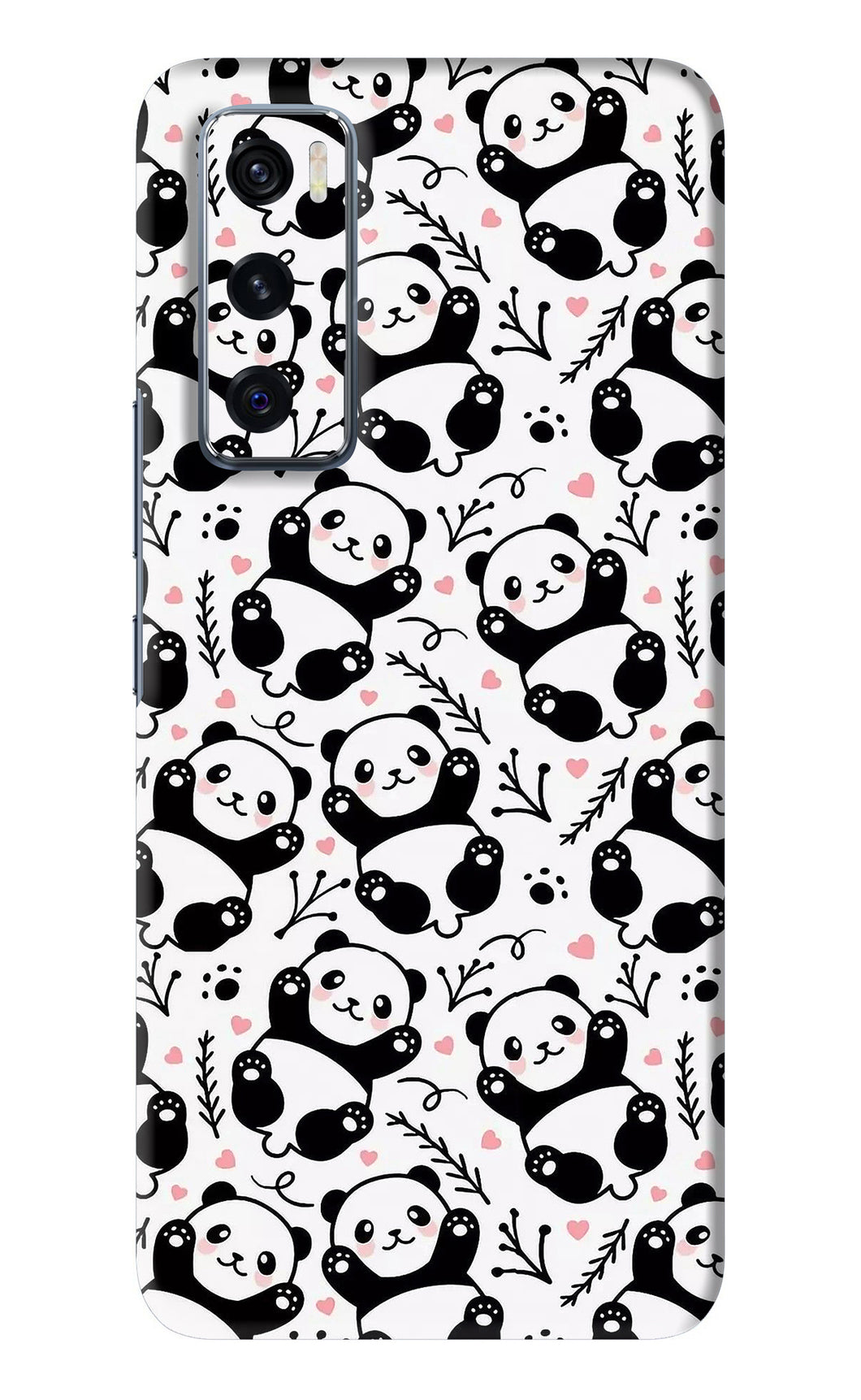 Cute Panda Vivo V20 SE Back Skin Wrap