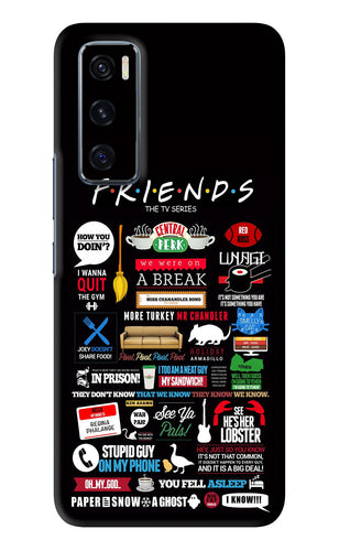 FRIENDS Vivo V20 SE Back Skin Wrap