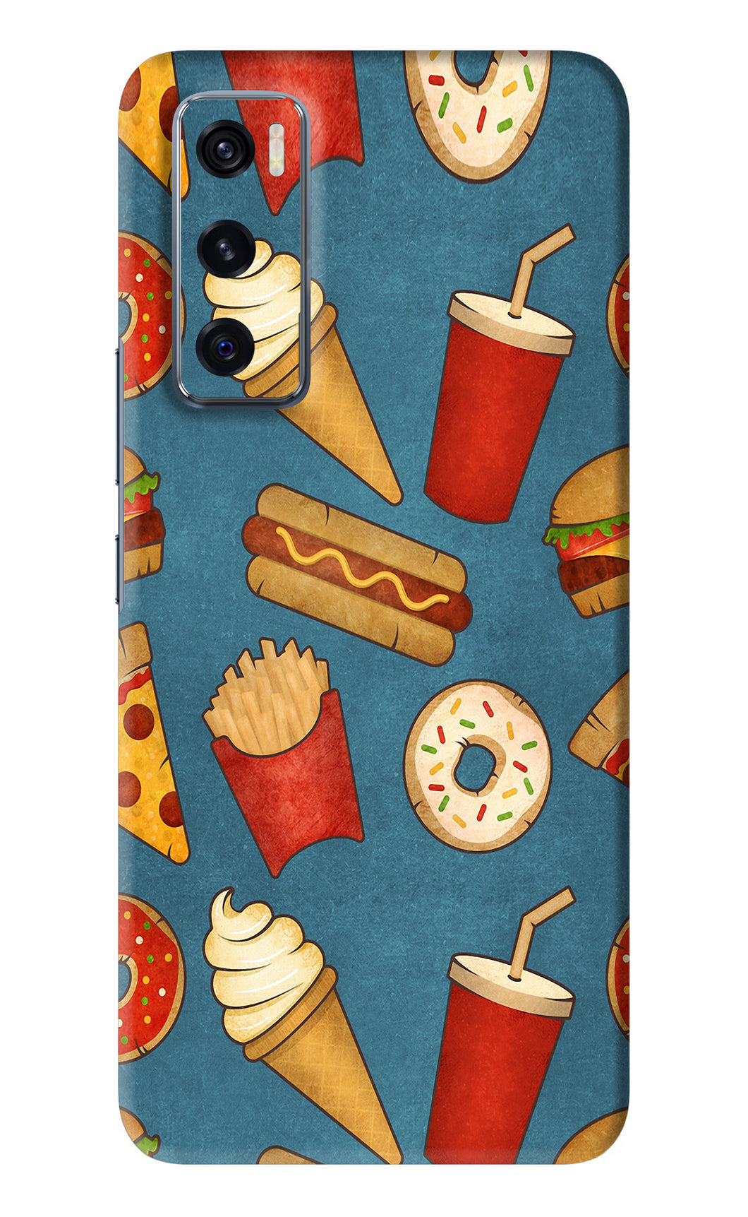 Foodie Vivo V20 SE Back Skin Wrap